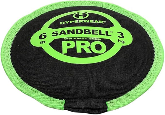 Hyperwear SandBell PRO Workout Sandbag Kettlebell Ships Pre-Filled Sizes 6-70 lbs