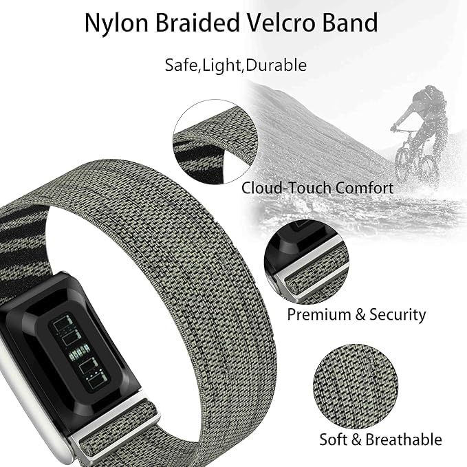 Nylon Soft Band Compatible with WHOOP 5.0, One, Peak, and Life | Adjustable, Durable & Secure Fit Strap | NOT for Gen 4
