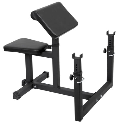 HSM Preacher Curl Weight Bench Max load 450lbs Biceps Station