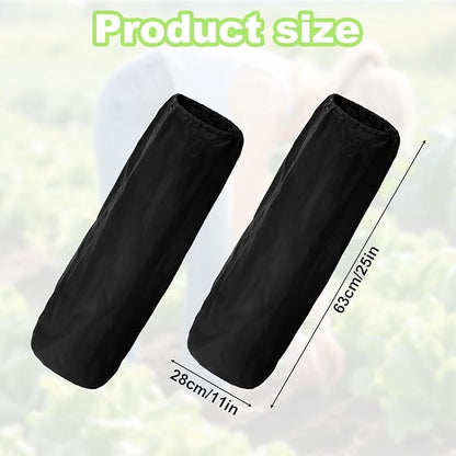 2 Pcs Lawn Care Leg Gaiters, Adjustable Leg Protectors Waterproof Garden Trimming Legs Chaps Legs Guard for Landscaping Farm Working Outdoor Hunting Hiking