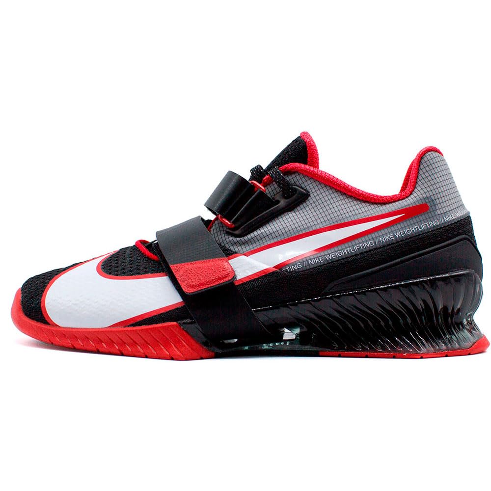 Nike Romaleos 4 Weightlifting Shoes (Black/University Red/White) Size 12