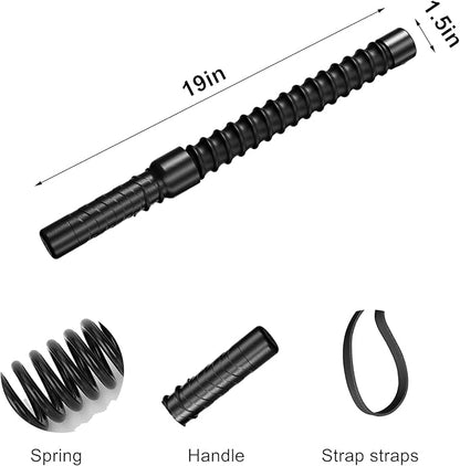 Ropeless Battle Ropes Weighted Workout Rope Fitness Exercise Training Bar for Home Gym