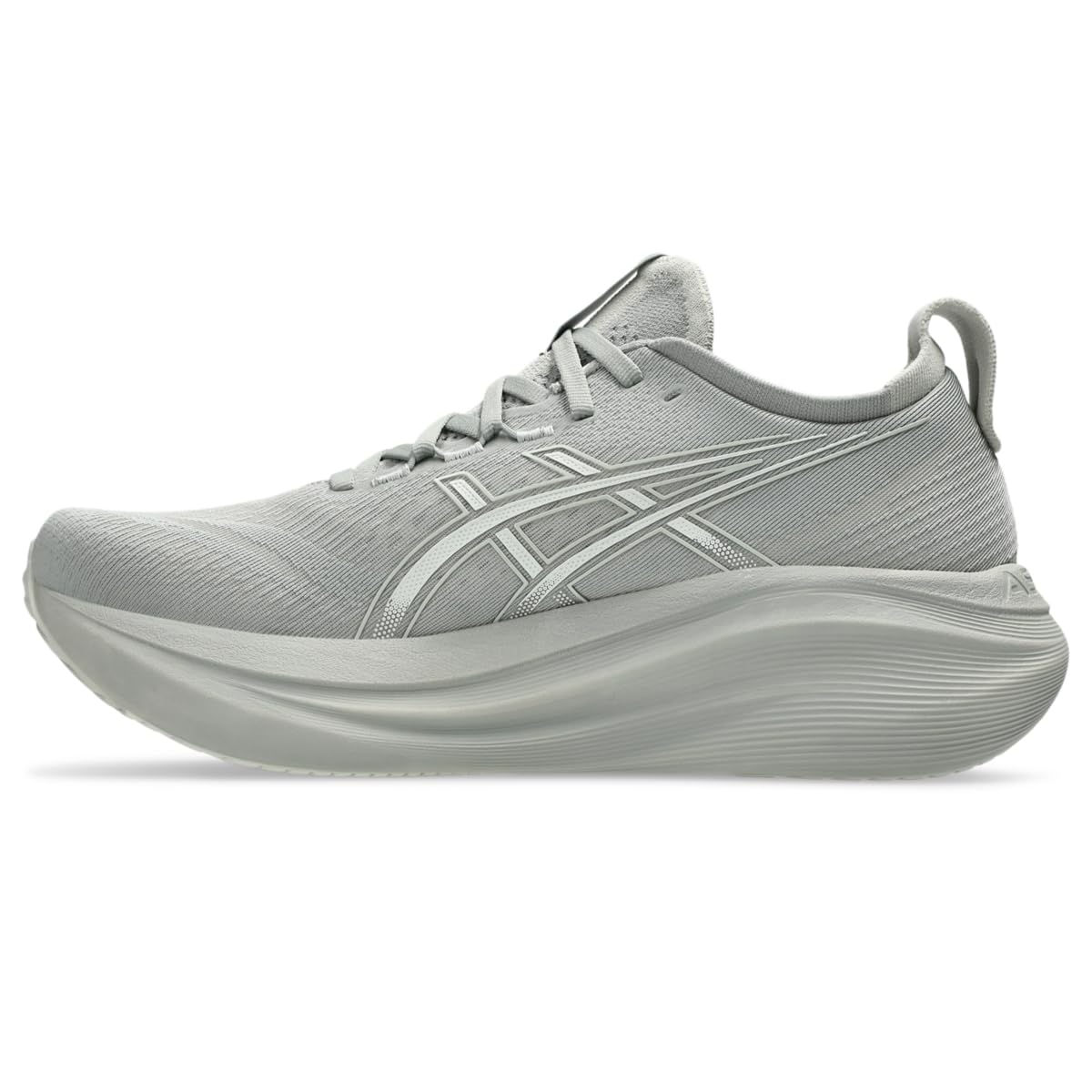 ASICS Men's Gel-Nimbus 27 Running Shoe, 11.5, Seal Grey/Lake Grey