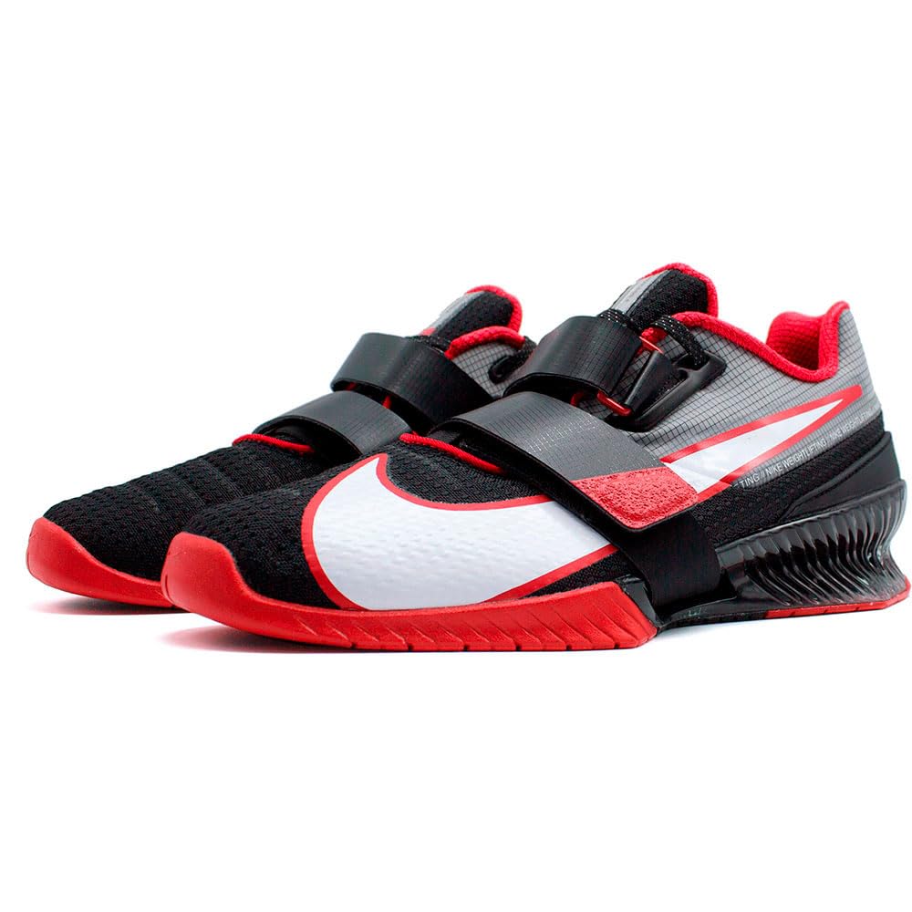 Nike Romaleos 4 Weightlifting Shoes (Black/University Red/White) Size 12