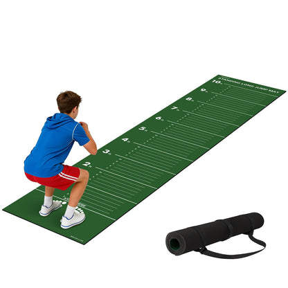 Newzela Broad Jump Measurement Mat for PE, Coaches and Track Jump Training