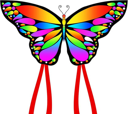 New Butterfly Kites for Kids & Adults,Easy to Fly Kite,Best Kite for Beginners,Kites for Kids Age 4-8,Large Beach Kite