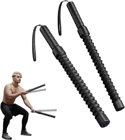 2Pcs Ropeless Battle Ropes,Weighted Battle Ropes for Home Gym, Portable Workout Rope for Strength Building & Low-Impact Cardio, Durable Fitness Equipment for Men Women Core/Arm Muscle Training