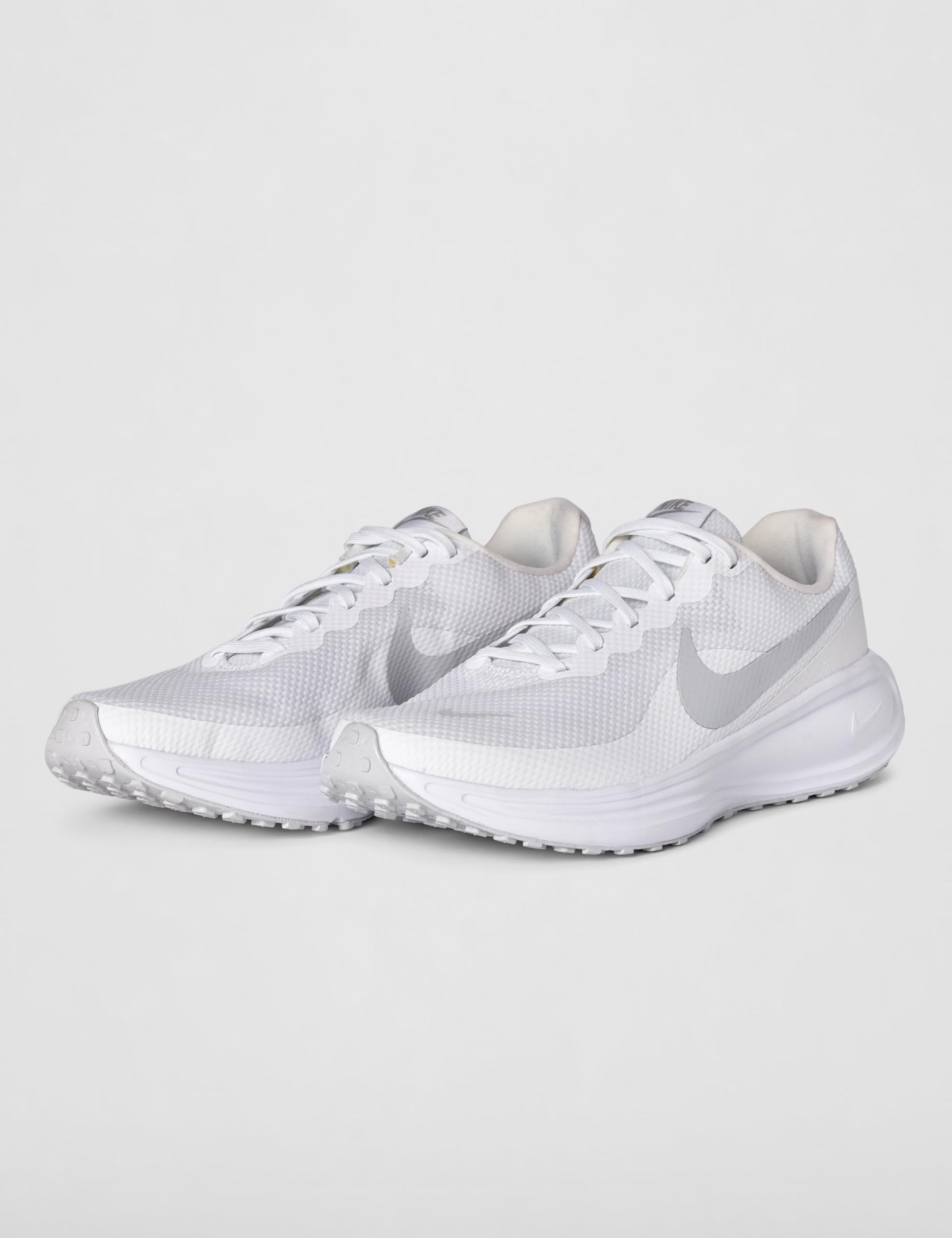 Nike Men's Revolution 8 Road Running Shoes, White/Pure Platinum, 10