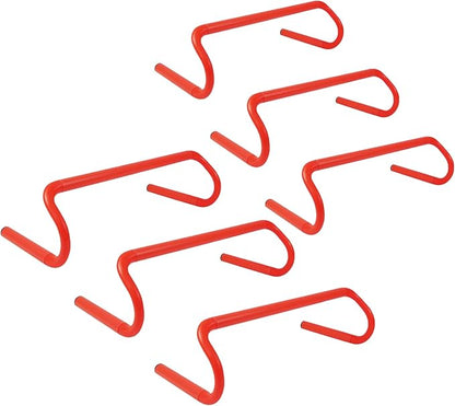 6 Pack Agility Speed Training Hurdles- 6" Detachable Agility Training Hurdles- Sports Practice Equipment for Athletes, Soccer, Basketball