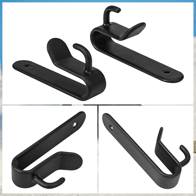 Snowboard Wall Mount Clips, Horizontal Skateboard Wall Mount，Snowboard Display Stand for Room, Garage