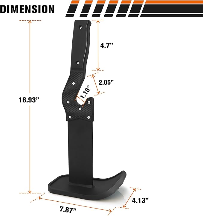 RITFIT Deadlift Jack/Barbell Jack Unload 660LB Barbell Stand With Non-slip Handle and Base, Perfect for Deadlift and Powerlifting