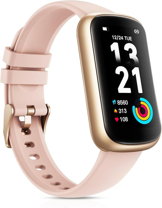 Fitness Tracker Smart Watch, 1.47" Full Touch Health Tracker with 24/7 Heart Rate & Blood Oxygen