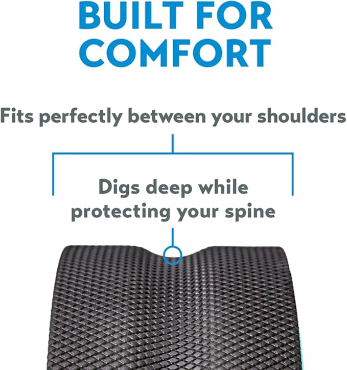 Chirp Wheel+ Foam Roller for Back Pain Relief, Muscle Therapy, and Deep Tissue Massage 6" and 10" Inch