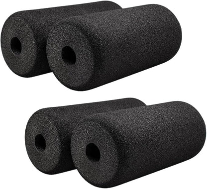 Foot Foam Pads Rollers(7.87in*3.14in*3.14in) for Exercise Machine, Inversion Table, Workout Bench, Sits Ups Replacement Parts, Home Gym Accesories