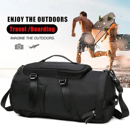 Versatile Gym Bag for Men and Women – Large Capacity Sports Duffel with Shoe Compartment, Waterproof Travel Bag for Fitness, Yoga, and Outdoor Activities