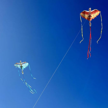 Mint's Colorful Life Dragon Kite for Kids & Adults, Easy to Fly Best Beach Kites for Beginners, 300ft Kite String Included