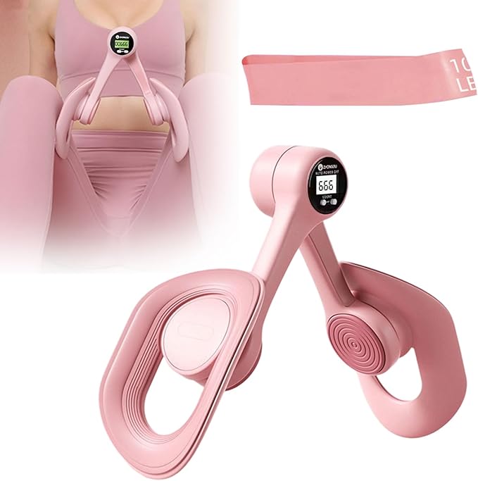 Pakalife Pilates Reformer,at Home Workout &Fitness Equipment,Thigh Exerciser&Booty Trainer for Women,Leg Press Machine for Inner Thigh,Pelvic Floor Exercise Devices