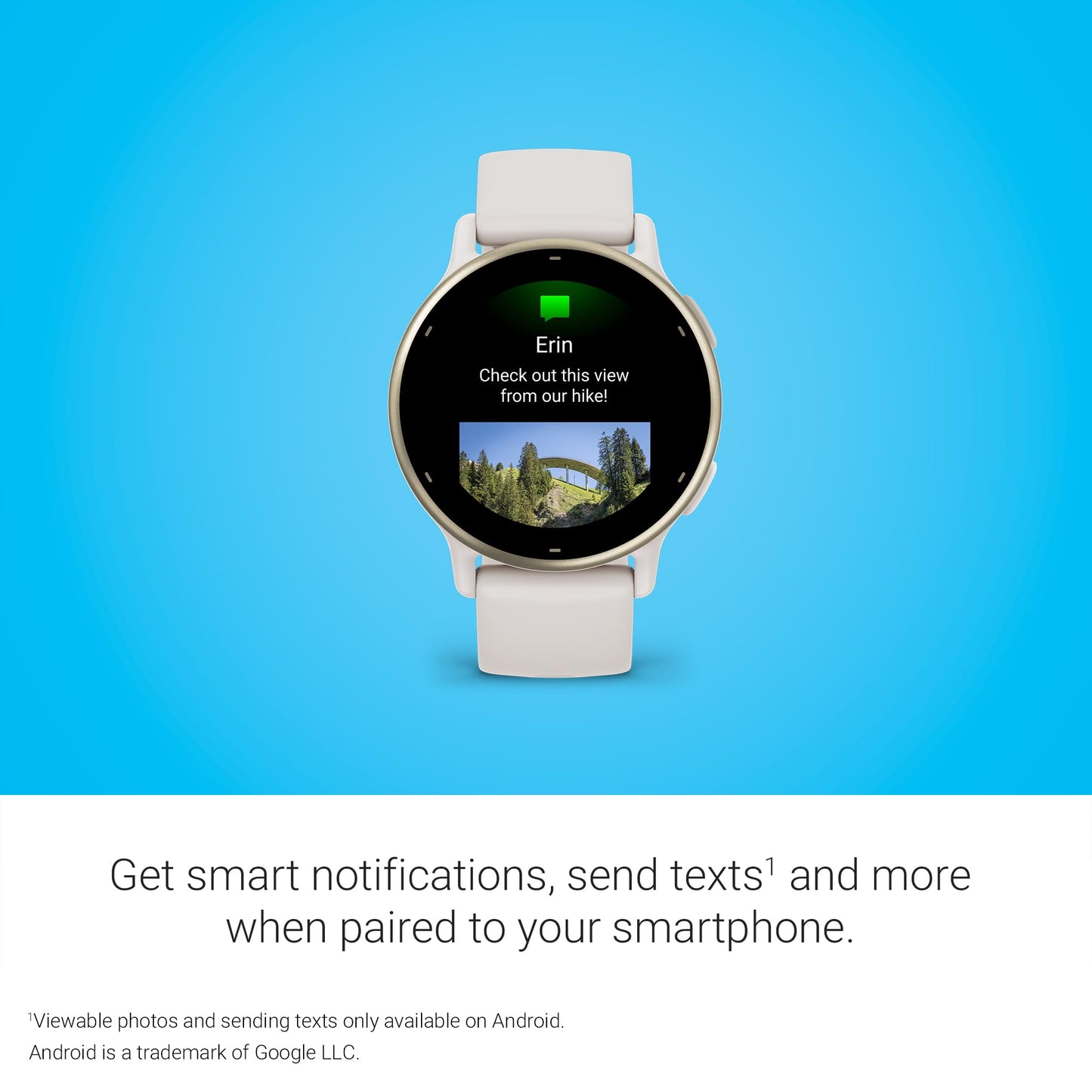 Garmin vívoactive® 5, Health & Fitness GPS Smartwatch, 42mm, Ivory