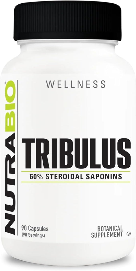 NutraBio Tribulus Terrestris Extract Supplement, 500mg - Tribulus Terrestris for Men and Women