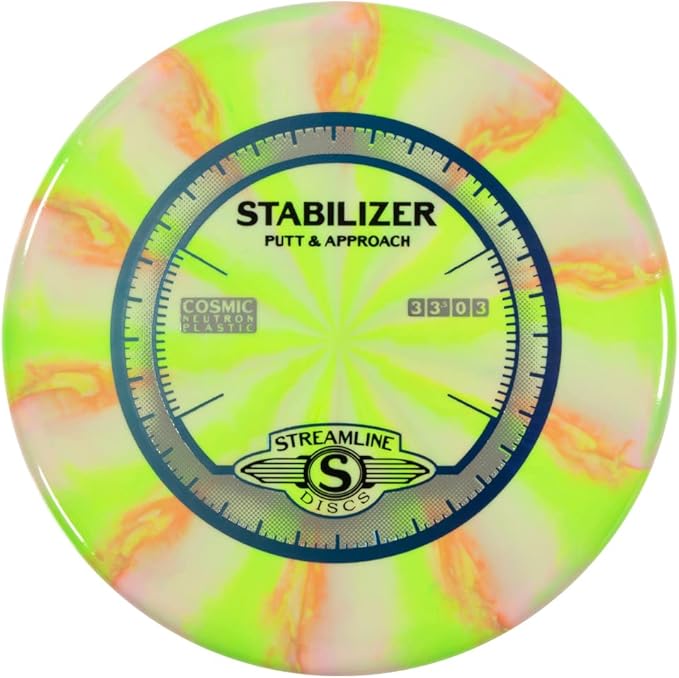 Streamline Discs Cosmic Neutron Stabilizer Disc Golf Putter (170-175g / Colors May Vary)