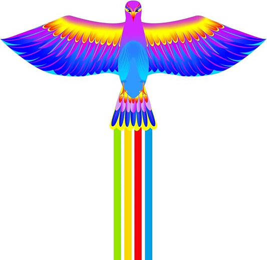 Mint’s Colorful Life Large Kite for Kids and Adults, Easy to Fly Single Line Beach Kites, Comes