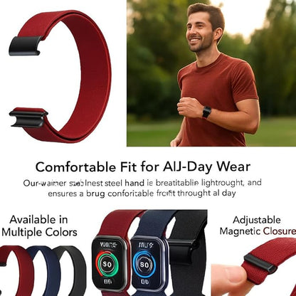 EDUFRO HANDMADE PLUSH GIFTS & HEARTFELT MESSAGES Comfortable Nylon Replacement Strap for Fitness Tracker Sport Watch Band ??Compatible with Whoop Strap 5.0