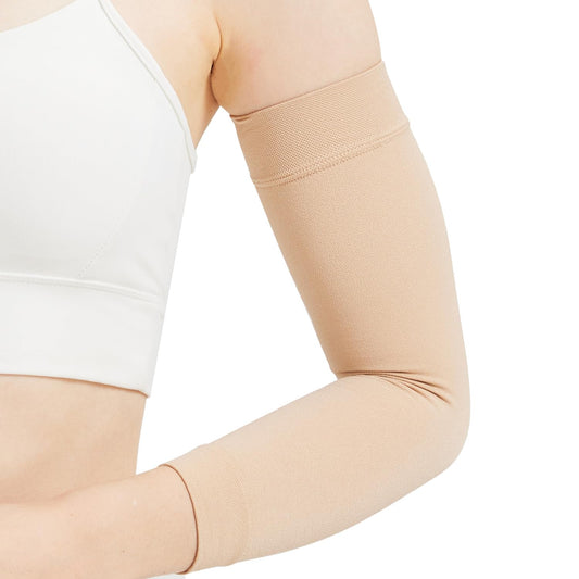 LIKAWEN Compression Lymphedema Arm Sleeves for Women - 20-30 mmHg Compression Arm Sleeves Full Arm