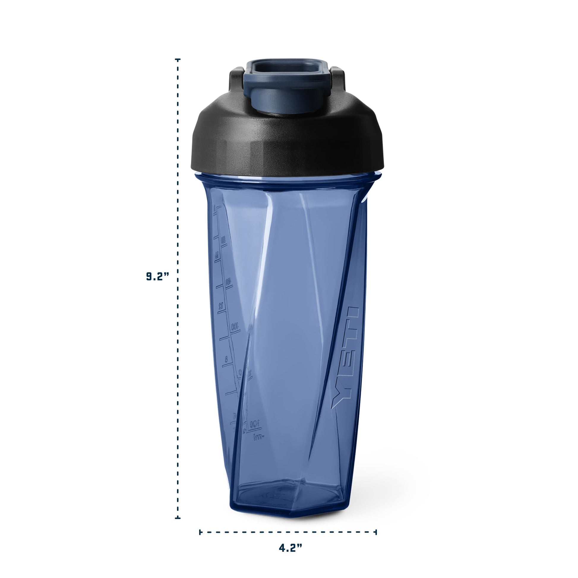 YETI Yonder Helimix Vortex Blender Shaker Bottle Holds up to 27oz | No Blending Ball or Whisk | USA