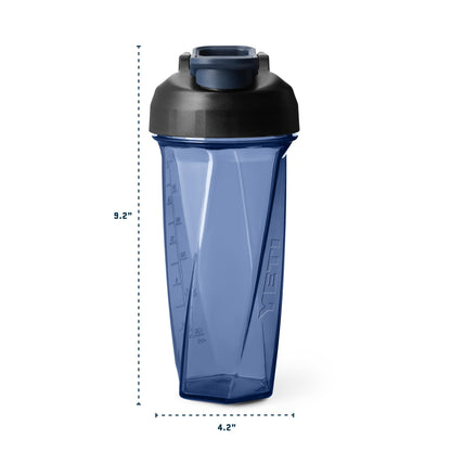 YETI Yonder Helimix Vortex Blender Shaker Bottle Holds up to 27oz | No Blending Ball or Whisk | USA