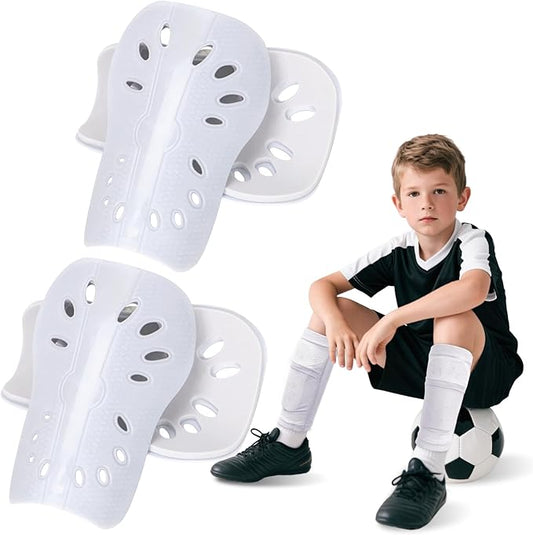 2 Pairs Shin Guards Soccer for Kids,Shin Pads Extra Lightweight Breathable Slide in Shin Guard for Football Training Match Outdoor Activities Protective Slip-in Shin Guards for Boys Girls