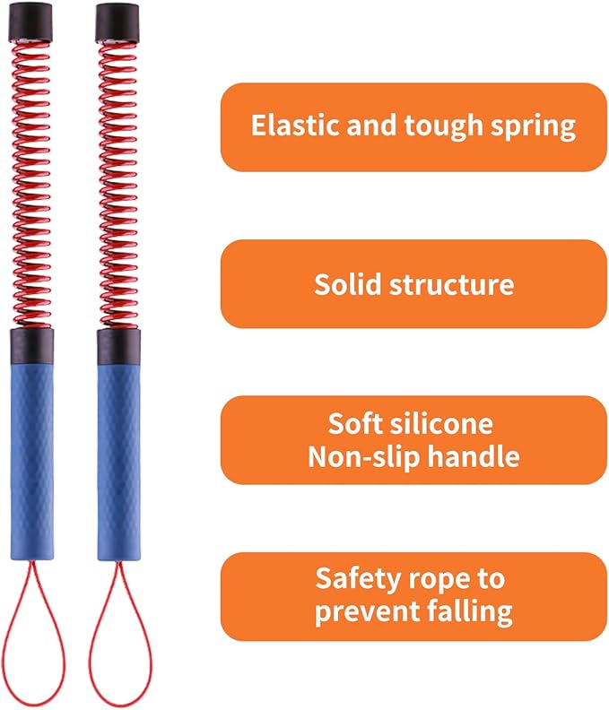 Upgraded Ropeless Battle Ropes for Home Gym, Four Adjustable Weight Levels, Weighted Workout Ropes for HIIT, Cardio and Strength Training Fitness Equipment