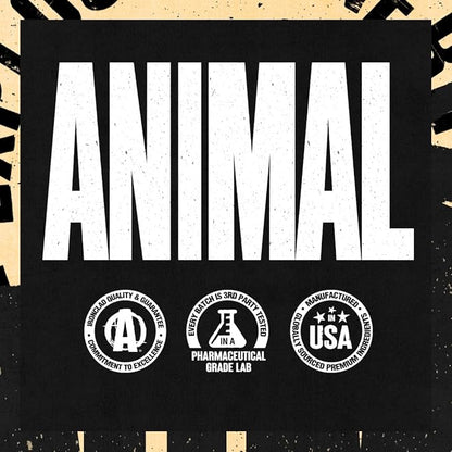 Animal 100% Whey Protein Powder ??Whey Blend for Pre Workout or Post Workout, Recovery, Anytime Low Sugar Protein Boost Meal Replacement with BCAA Branched Chain Amino Acids ??Cookies & Cream, 4 lb