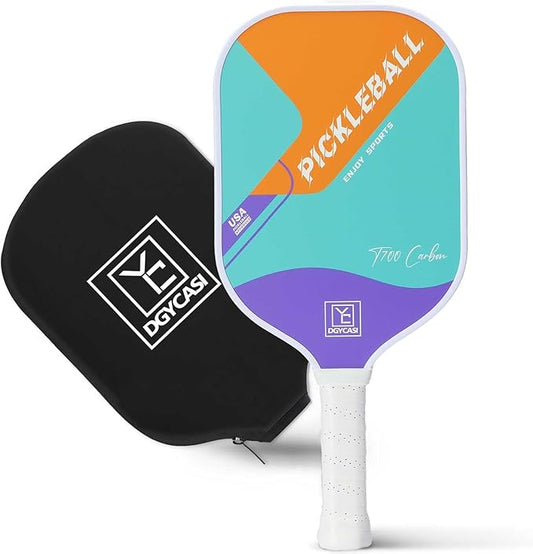 YC DGYCASI 16mm Pickleball Paddles Professional, USAPA Approved, T700 Carbon Fiber Pickleball