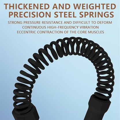 Ocdin Portable Ropeless Battle Ropes for Home Gym, 2 Sticks Cordless Training Rope for Low-Impact Cardio Training