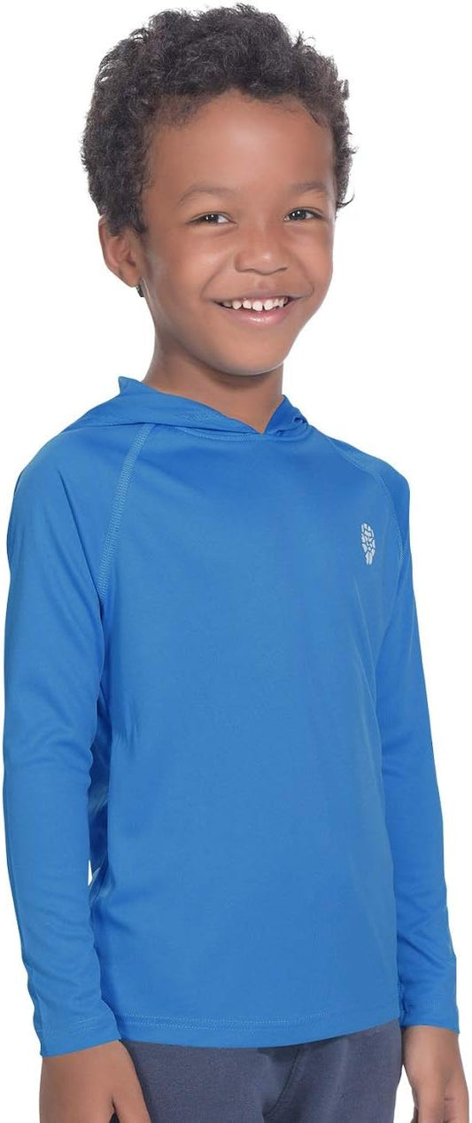 Hoodies for Boys Outdoor Recreation Shirts - Youth Athletic Tops Sun Protection UPF 50+