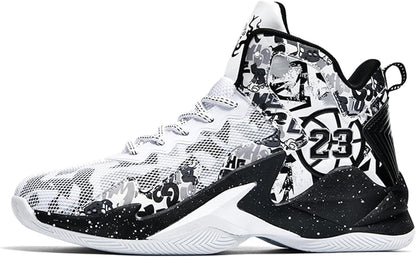 Boys Basketball Shoes Breathable Indoor Athletic Shoes Youth Outdoor Fashion Sneakers Comfortable Basketball Shoes for Girls