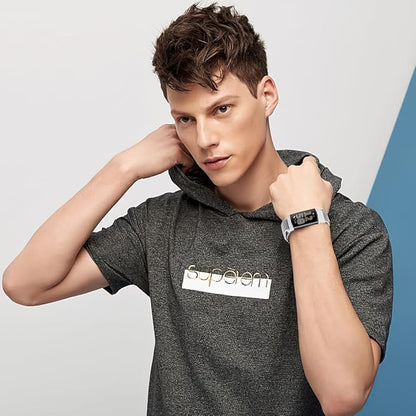 Sport Loop Nylon Watch Bands Compatible with Fitbit Charge 6/5, Adjustable Breathable Replacement Soft Nylon Loop Wristband for Women/Men