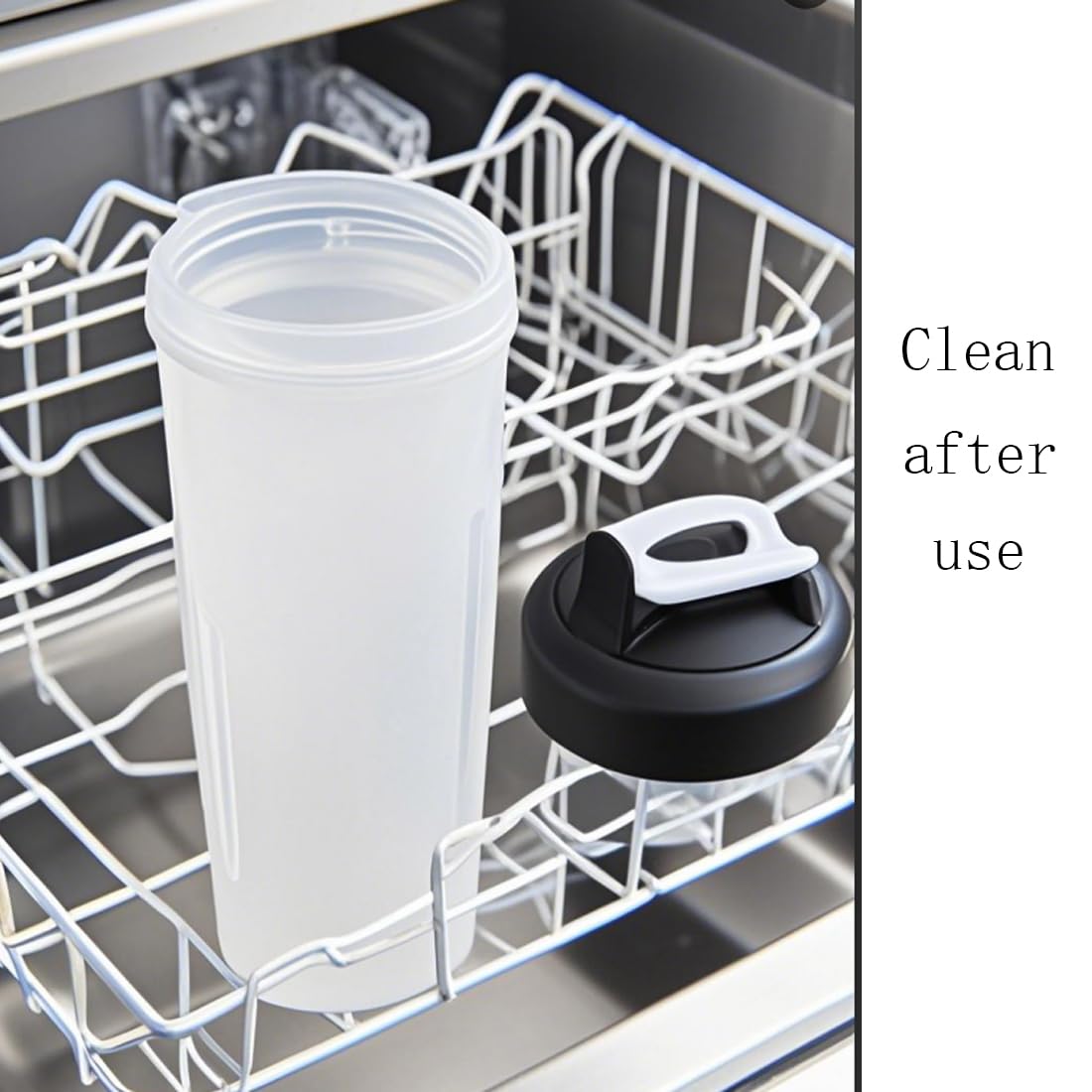 otylzto 2 Pack 28oz Protein Shaker Bottles, BPA-Free, Leakproof Mixing Cups