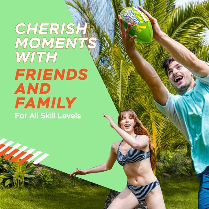 Sunlite Sports Waterproof Football for Lawn Backyard Pool Beach Lake Park Water Toy, Outdoor Play, for Kids Children Teens Adults, Family Fun