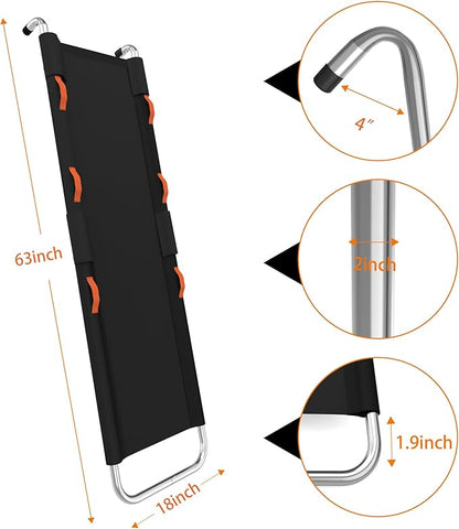 Gardenature Trampoline Slide Universal Trampoline Ladder with Handles for Toddler Strong Tear Resistant Fabric Climber Trampoline Accessories for Kids