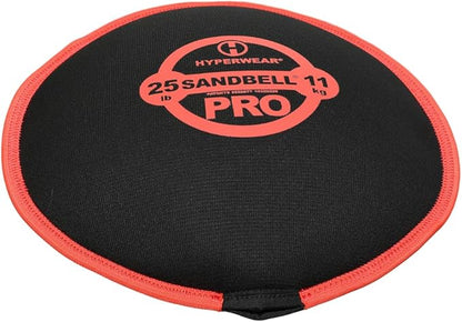 Hyperwear SandBell PRO Workout Sandbag Kettlebell Ships Pre-Filled Sizes 6-70 lbs