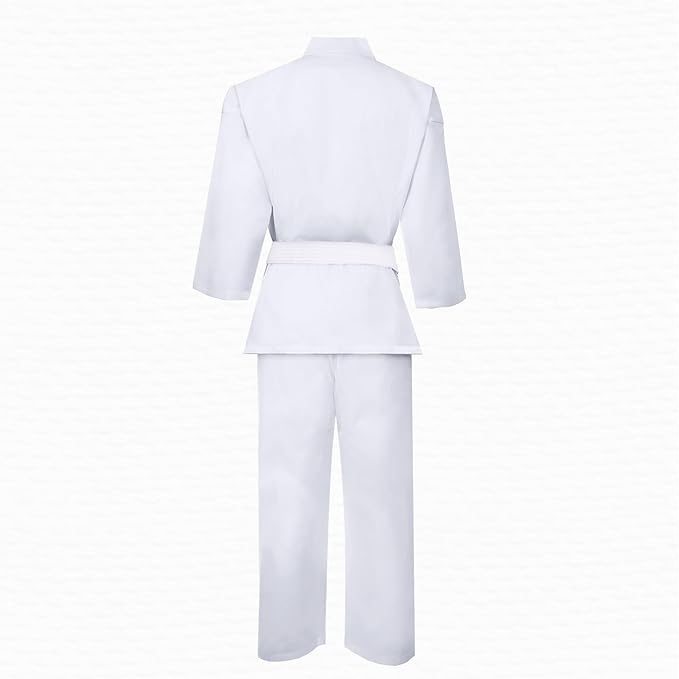Starpro Karate Gi for Kids & Adults – Lightweight Uniform with Jacket Pants & Free Belt – Ideal for Beginners