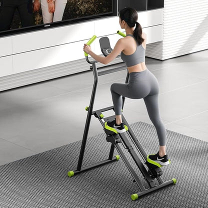 2025 Upgrade Stair Stepper, Stair Stepper with Handlebar, Stair Climber, Stair Master with 400LBS Loading Capacity with Three-Speed Resistance adjustme