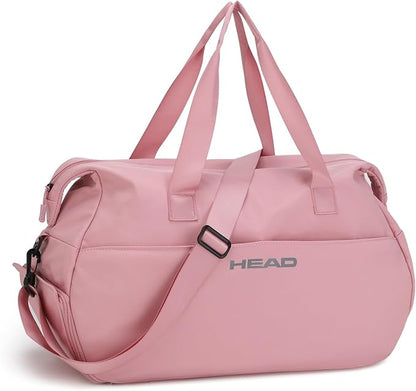 HEAD 32L Carry On Women Gym Duffel Bag with Shoes Compartment, Lightweight Crossbody Women Sport Bag for Men & Women, Workout Tote Bag Handbag for Business/Fitness/Yoga/Weekender Overnight