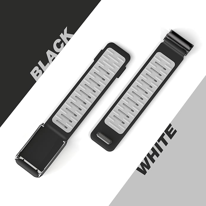 Men Women Soft Silicone Wristband Compatible with Whoop 4.0 Band Strap, Replacement Adjustable Breathable Sport Band for Whoop 4.0 & U-shaped Metal Frame