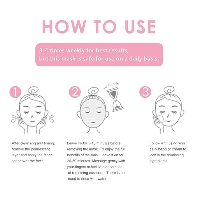 My Beauty Diary Squalene Restorative Hydrating Facial Face Mask (8 Sheets) - New English Version