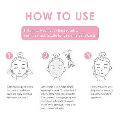 My Beauty Diary Squalene Restorative Hydrating Facial Face Mask (8 Sheets) - New English Version