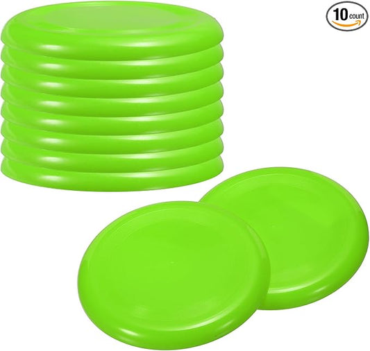 PATIKIL Flying Disc Colorful Plastic Flying Disk Flyer for Outdoor Sports Training Playing Lawn Game