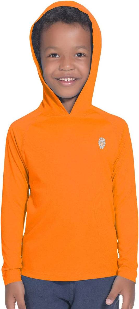 Hoodies for Boys Outdoor Recreation Shirts - Youth Athletic Tops Sun Protection UPF 50+