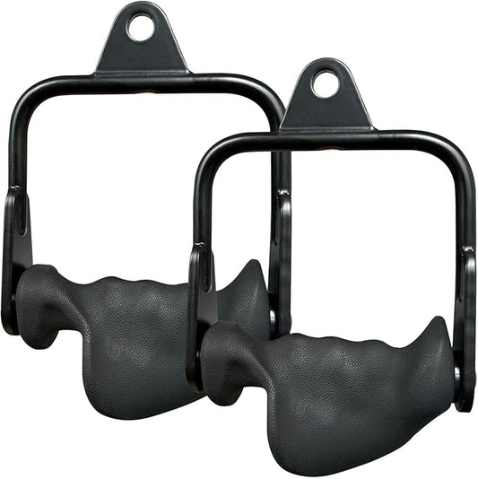 Ergonomic Tricep Rope Pulldown Attachments, Upgraded 27 32 40 & 47 Inch Extra Long Triceps Rope